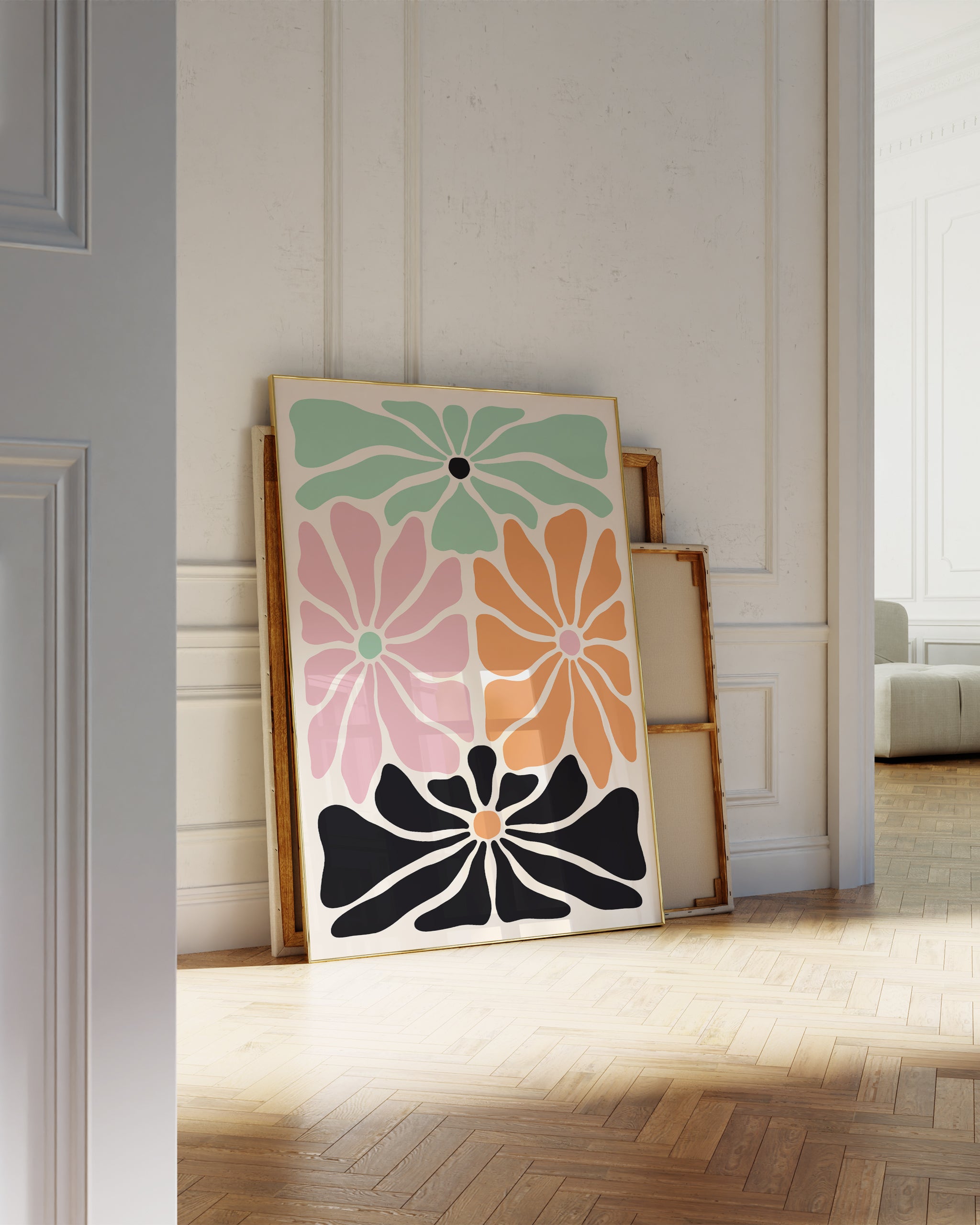 Floral Harmony-psoter-wall_art-decor-The Poster Square