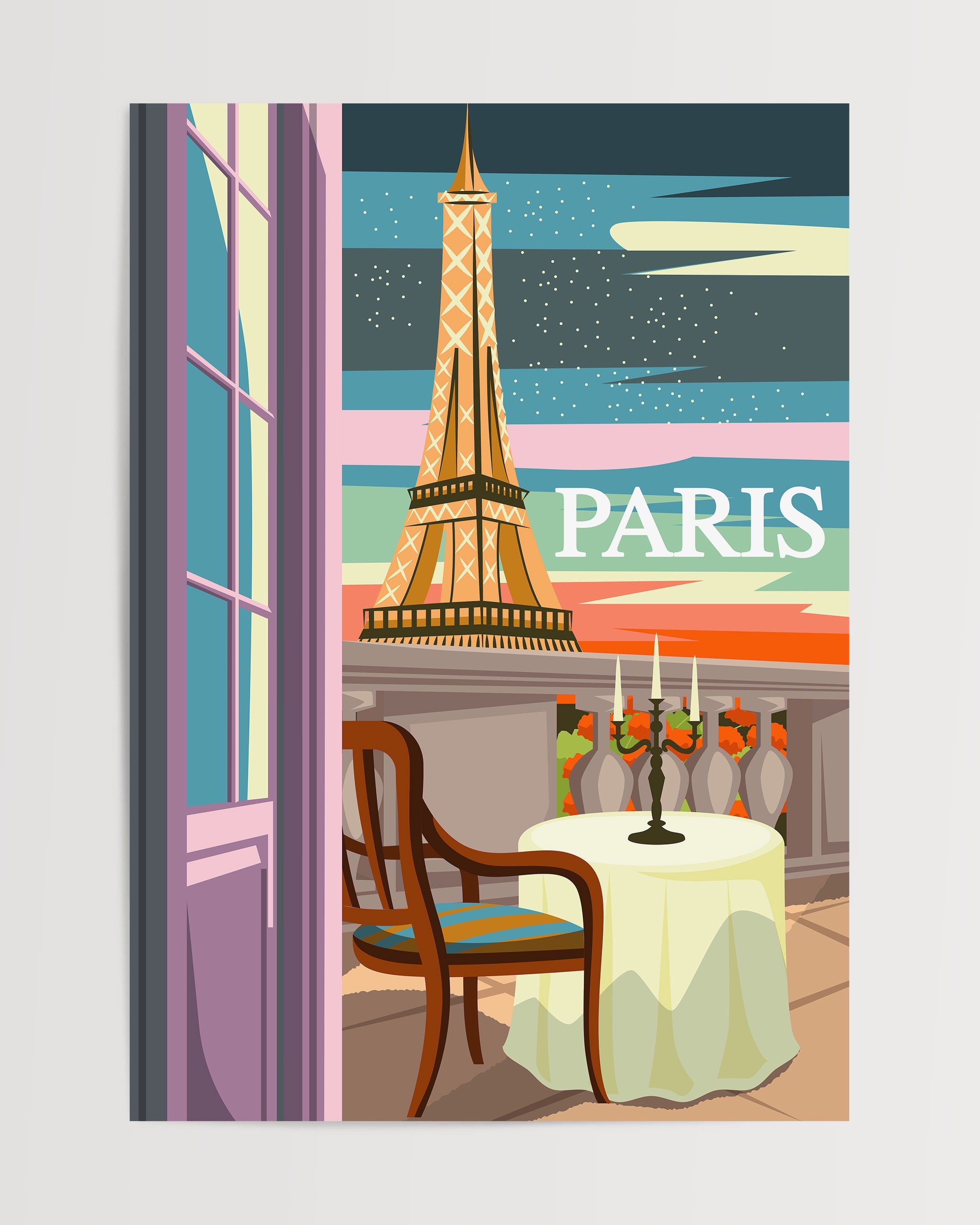 Café Charm: Paris View