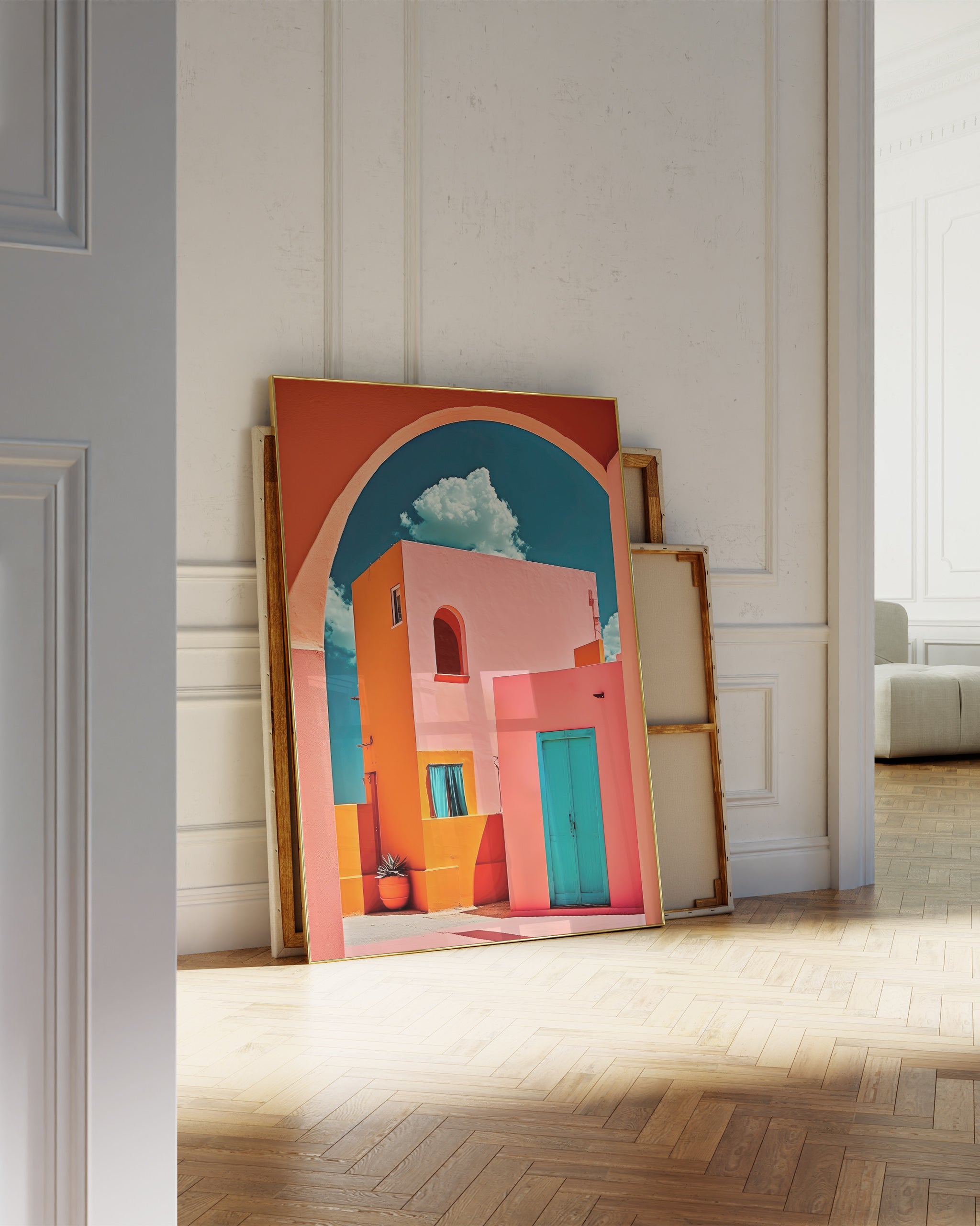 Vibrant Oasis No.2-psoter-wall_art-decor-The Poster Square