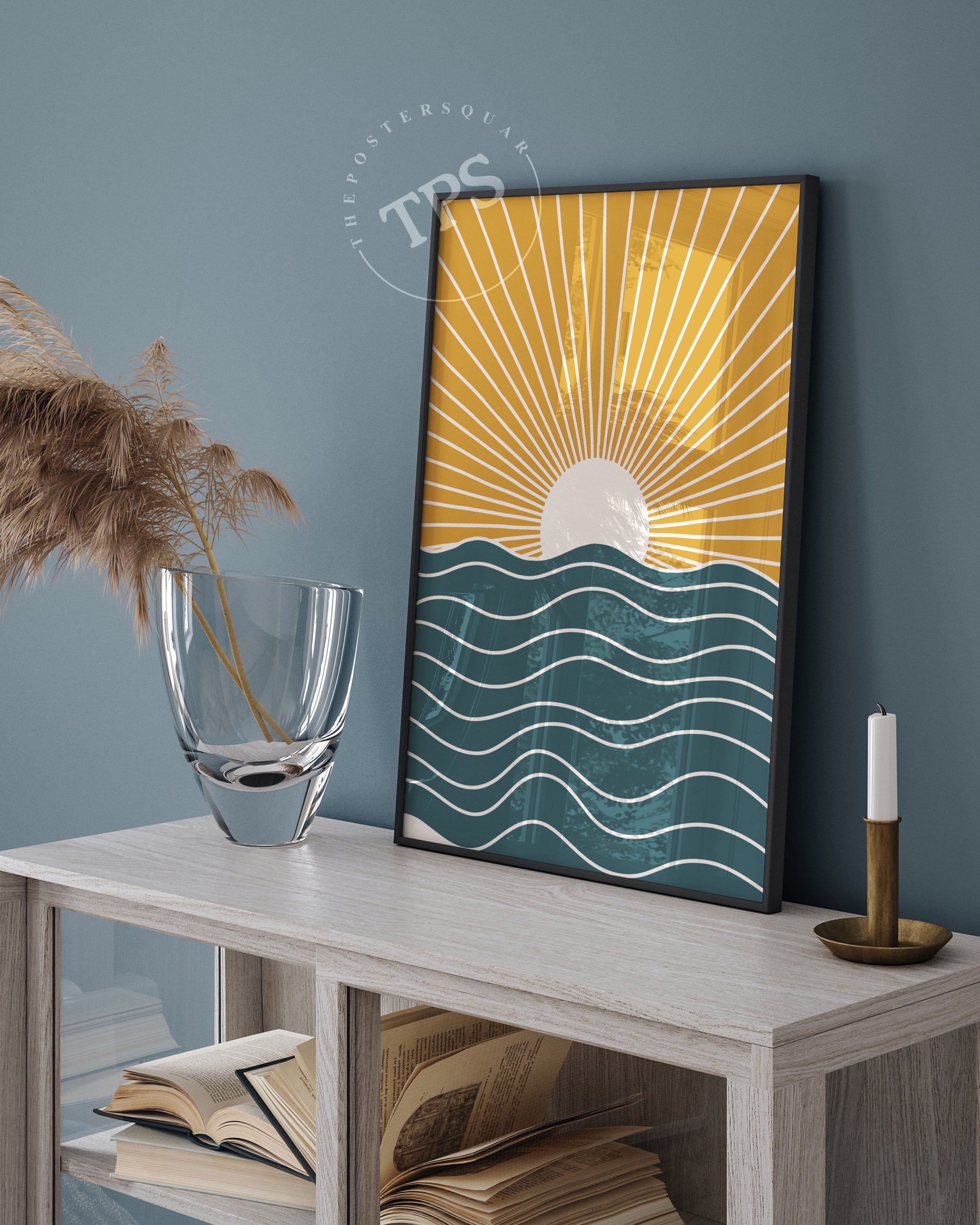 Minimalistic Abstract N18 The Poster Square