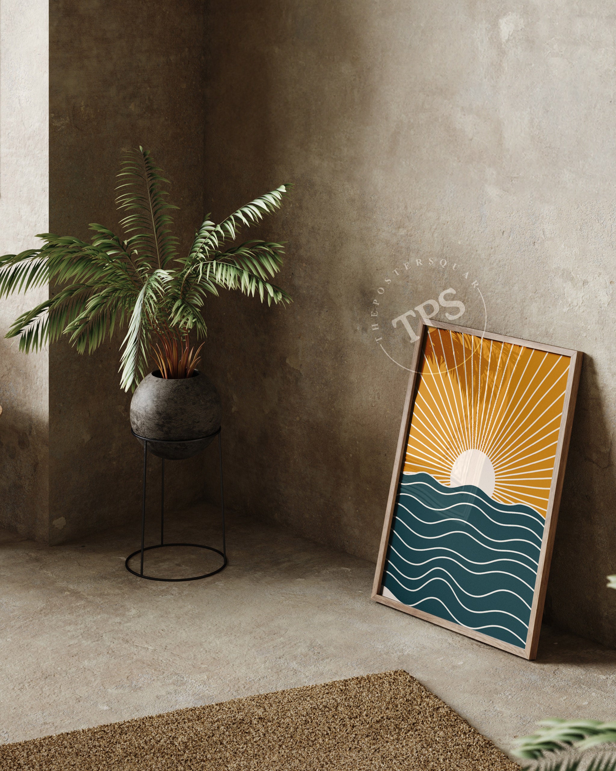 Minimalistic Abstract N18 The Poster Square