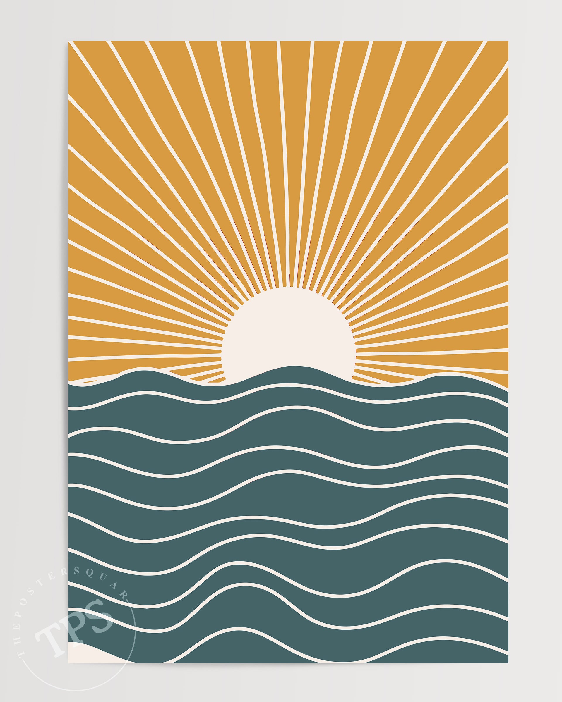 Minimalistic Abstract N18 The Poster Square