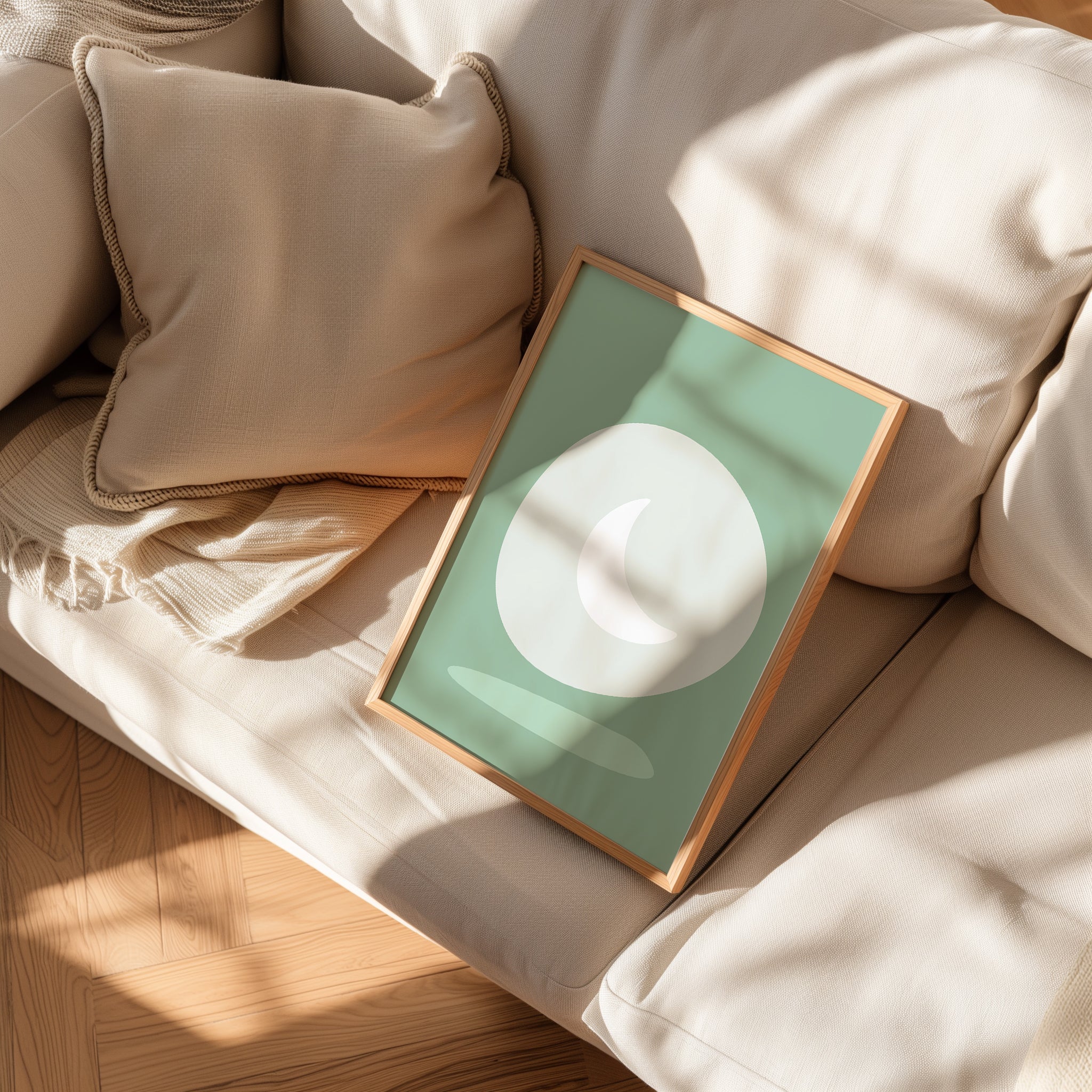 Green Minimalist Series No.3-psoter-wall_art-decor-The Poster Square