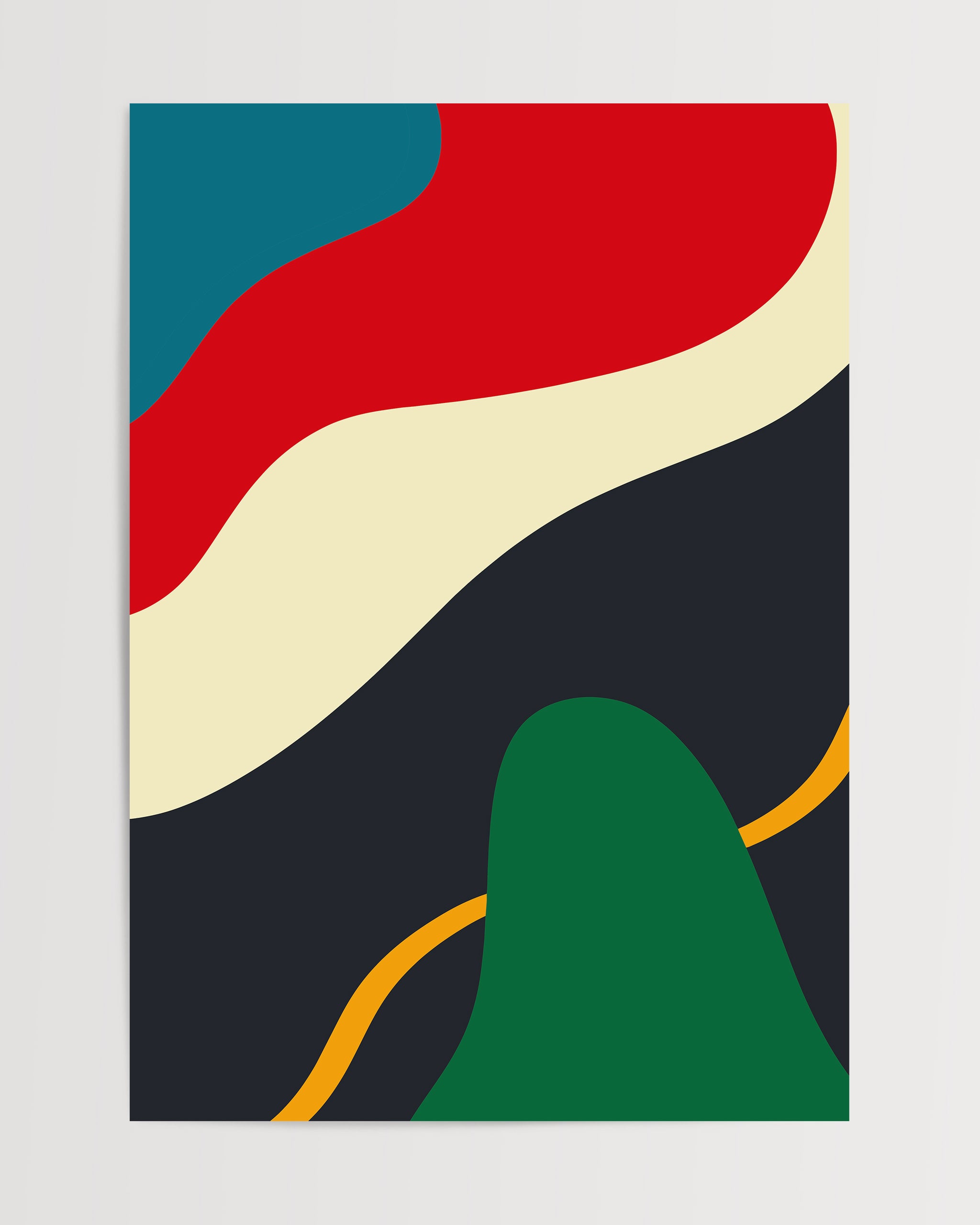 Flow of Hue Series No.1-psoter-wall_art-decor-The Poster Square