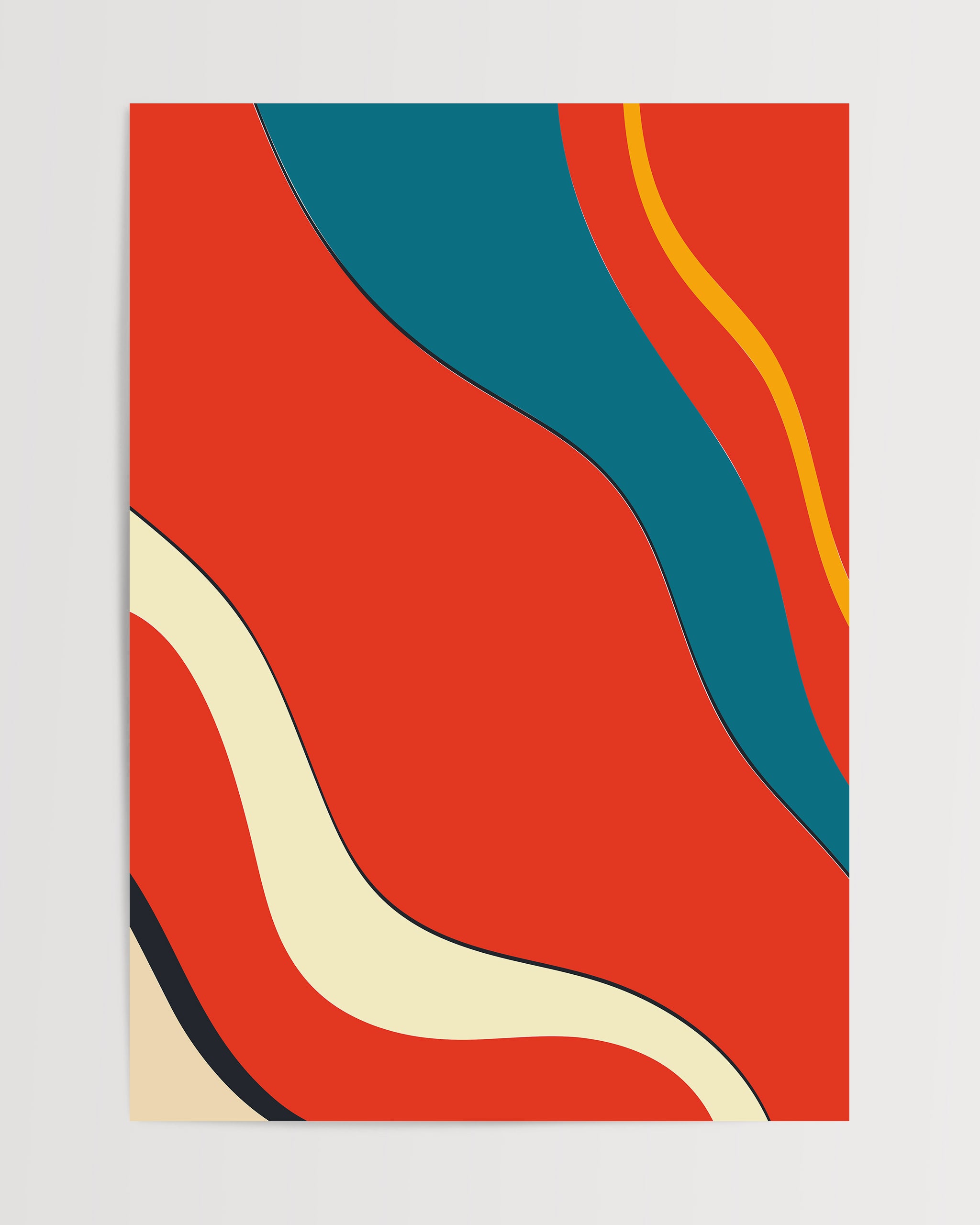 Flow of Hue Series No.8-psoter-wall_art-decor-The Poster Square