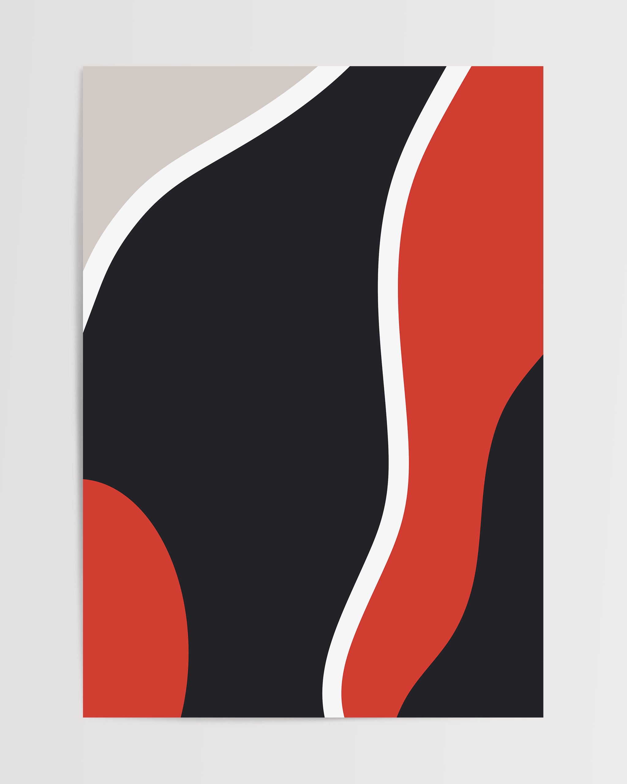 Curves and Contrast Collection No.1-psoter-wall_art-decor-The Poster Square