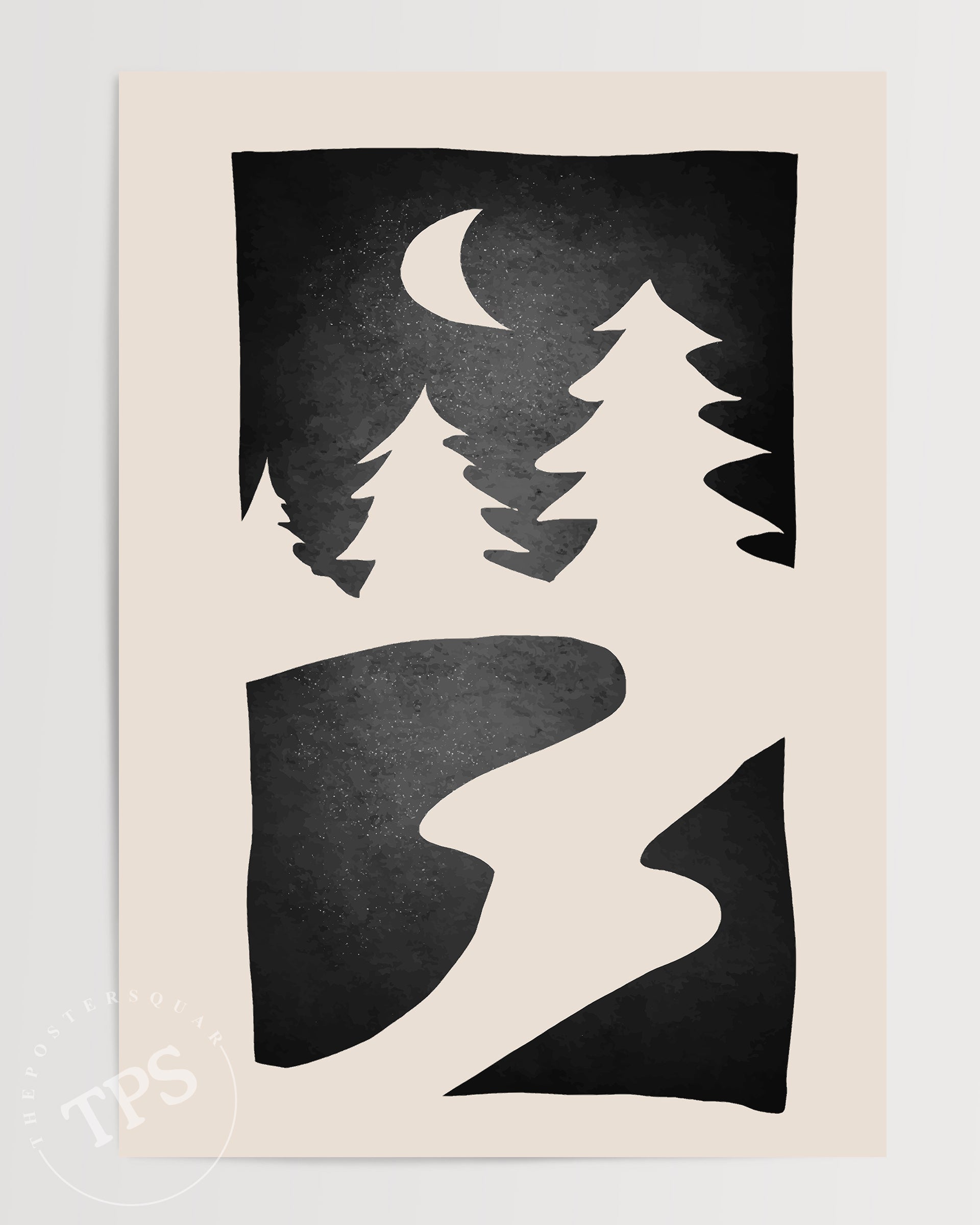 Moonlit Pines The Poster Square