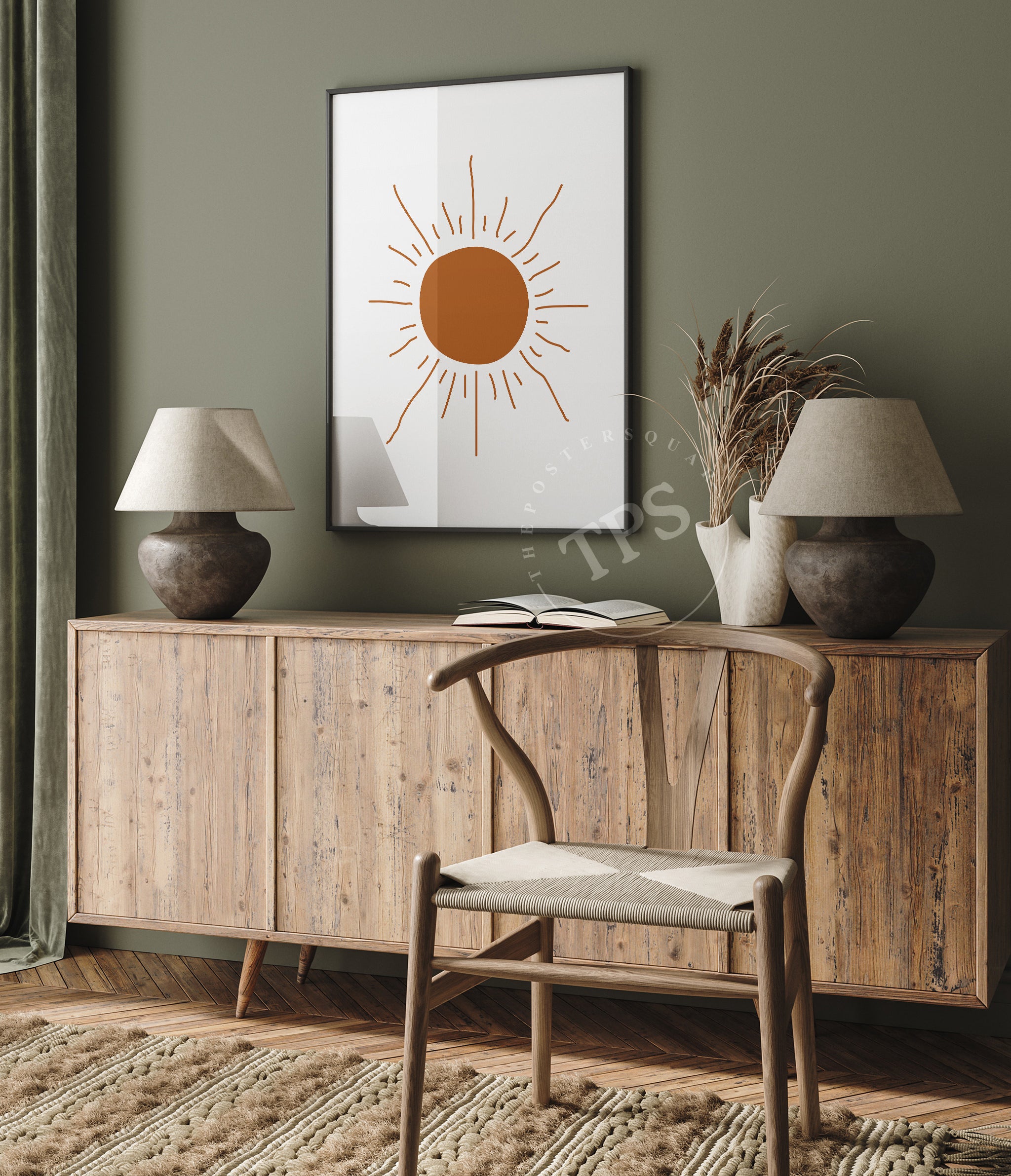 Sunny The Poster Square