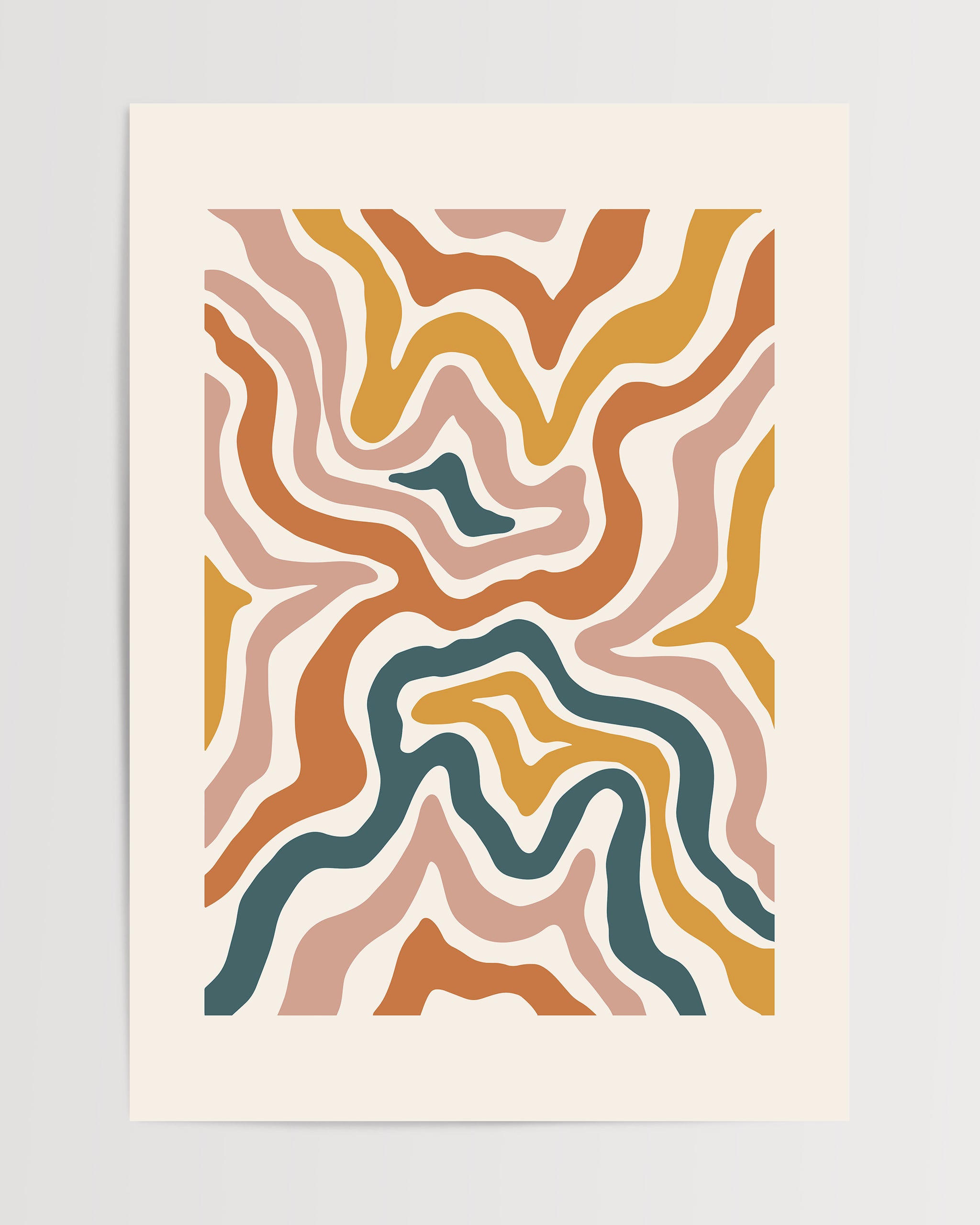 Rhythmic Hues Abstract-psoter-wall_art-decor-The Poster Square
