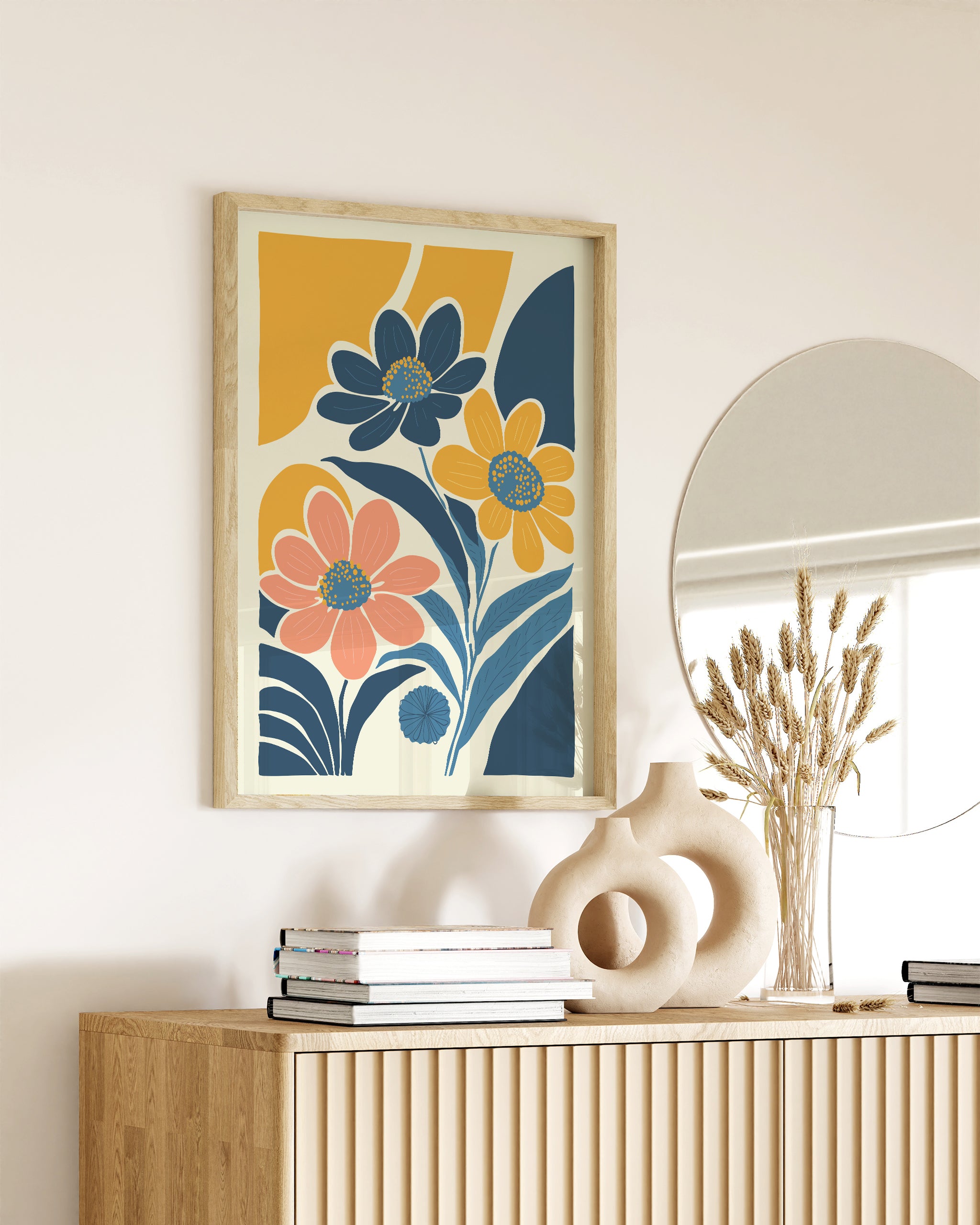 Floral Charm No.1-psoter-wall_art-decor-The Poster Square