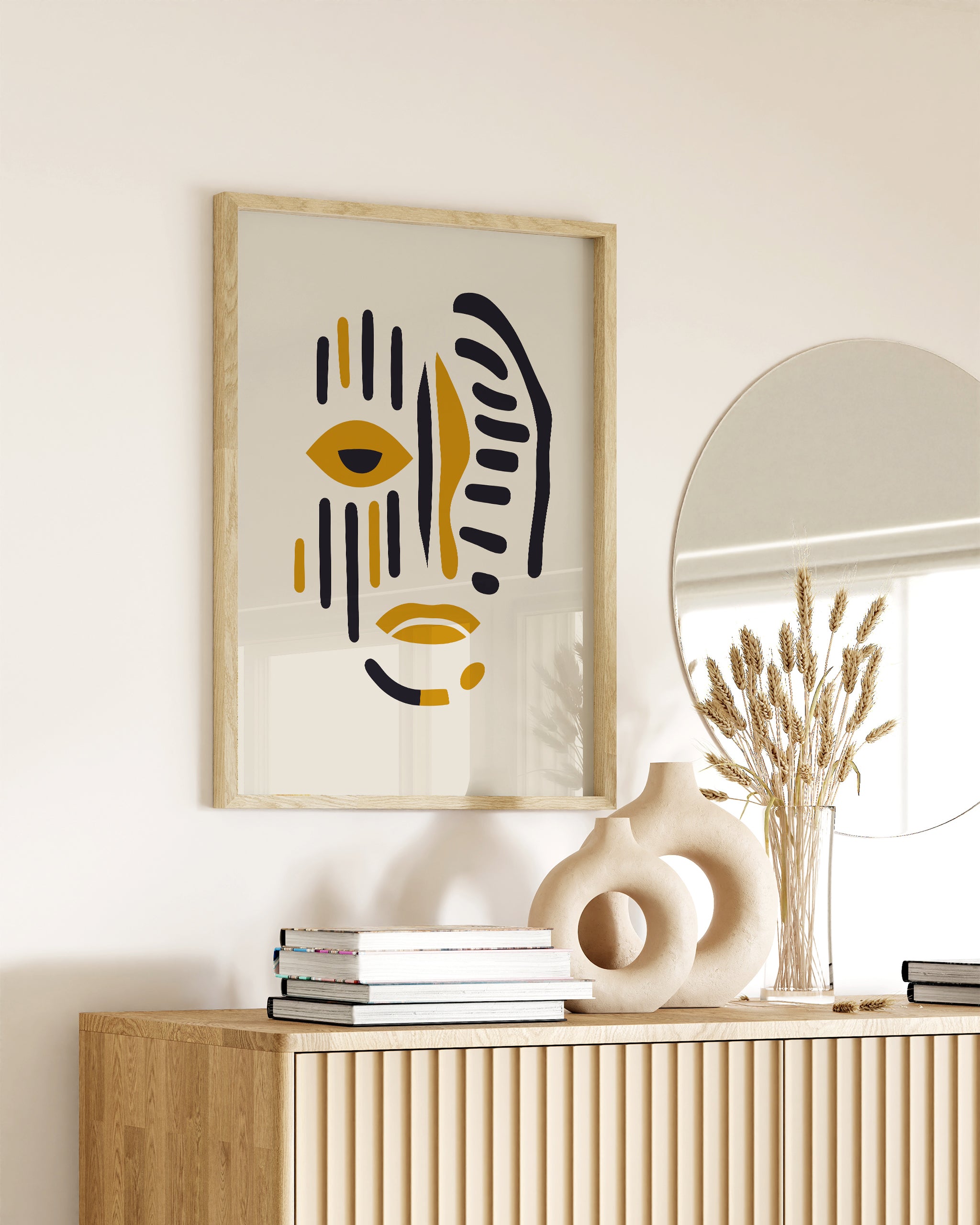 Eclectic Abstract Moods No.6-psoter-wall_art-decor-The Poster Square