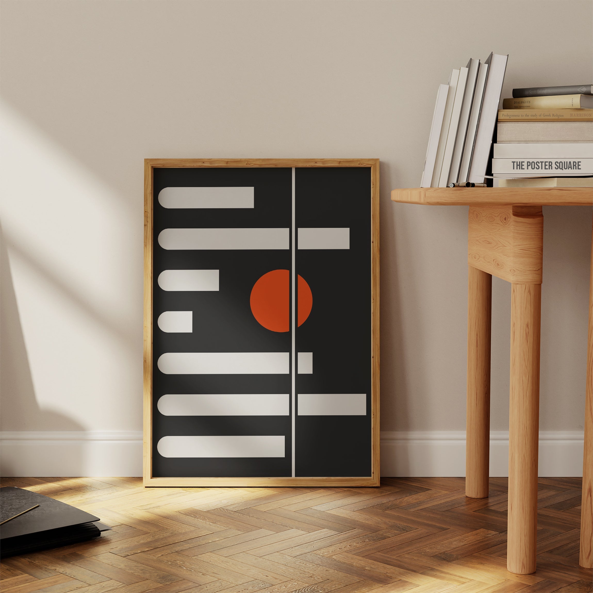 Geometric Eclipse The Poster Square