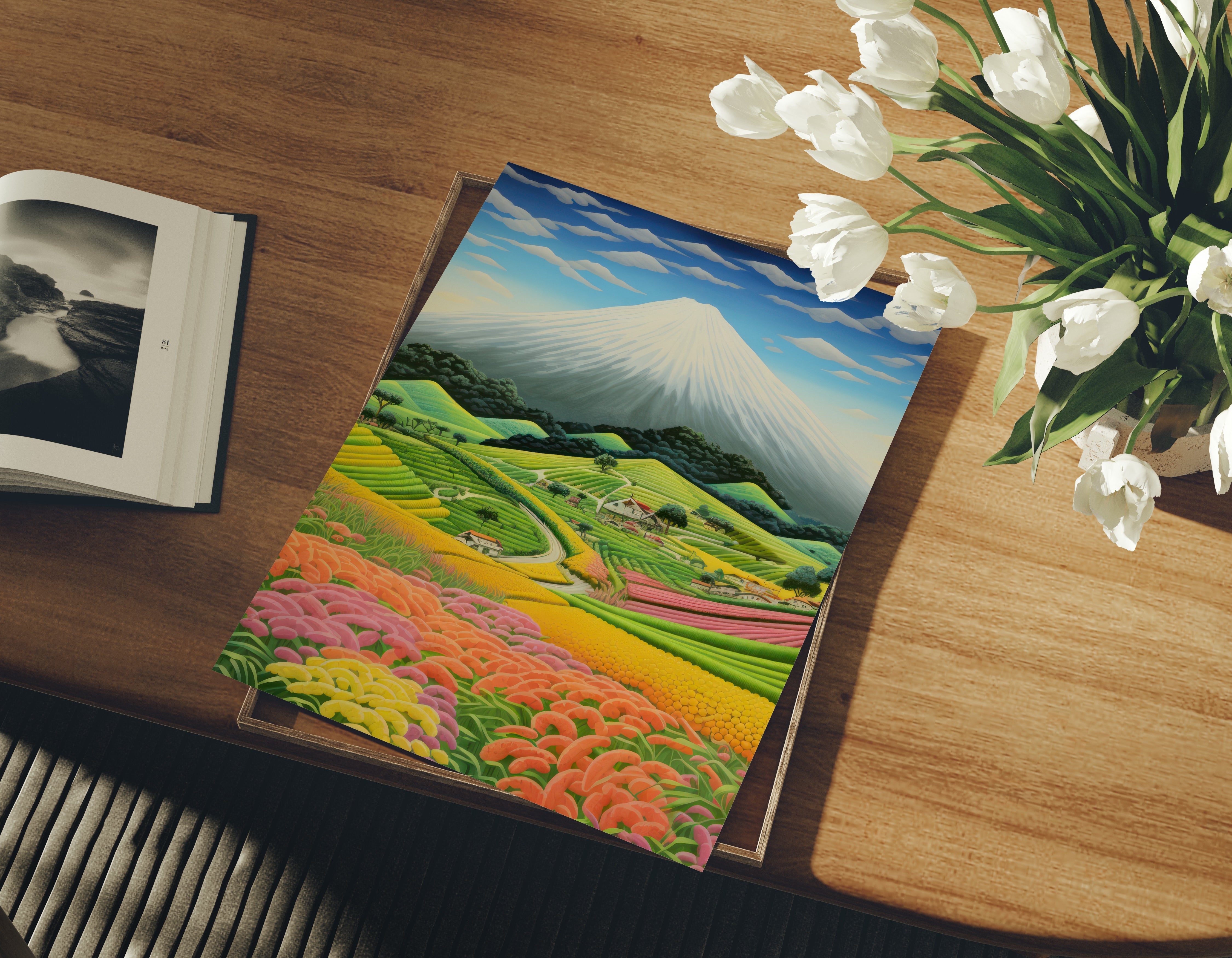 Japanese Landscape The Poster Square