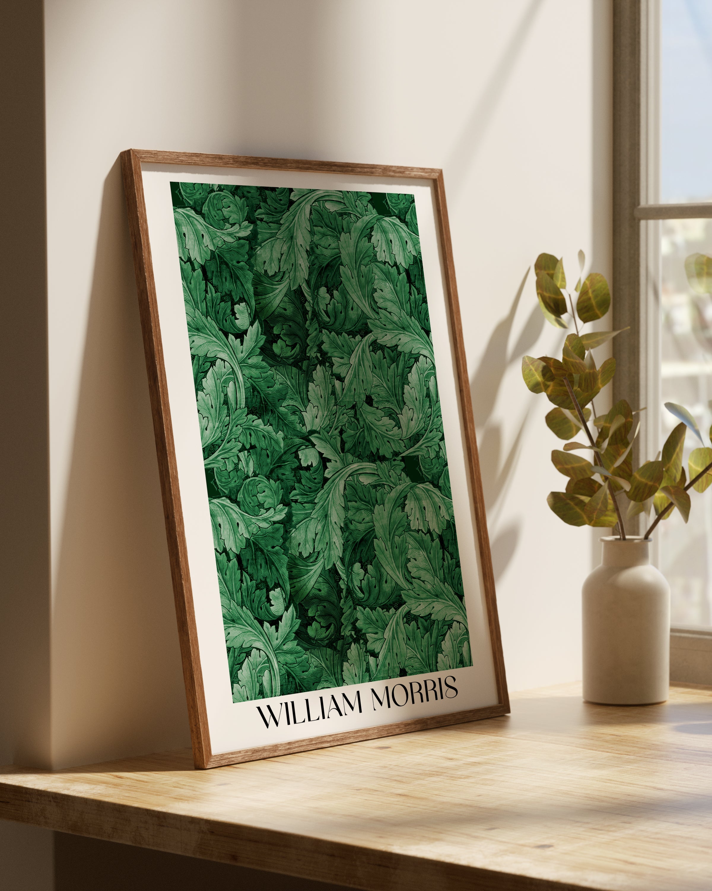 Leaf Pattern The Poster Square