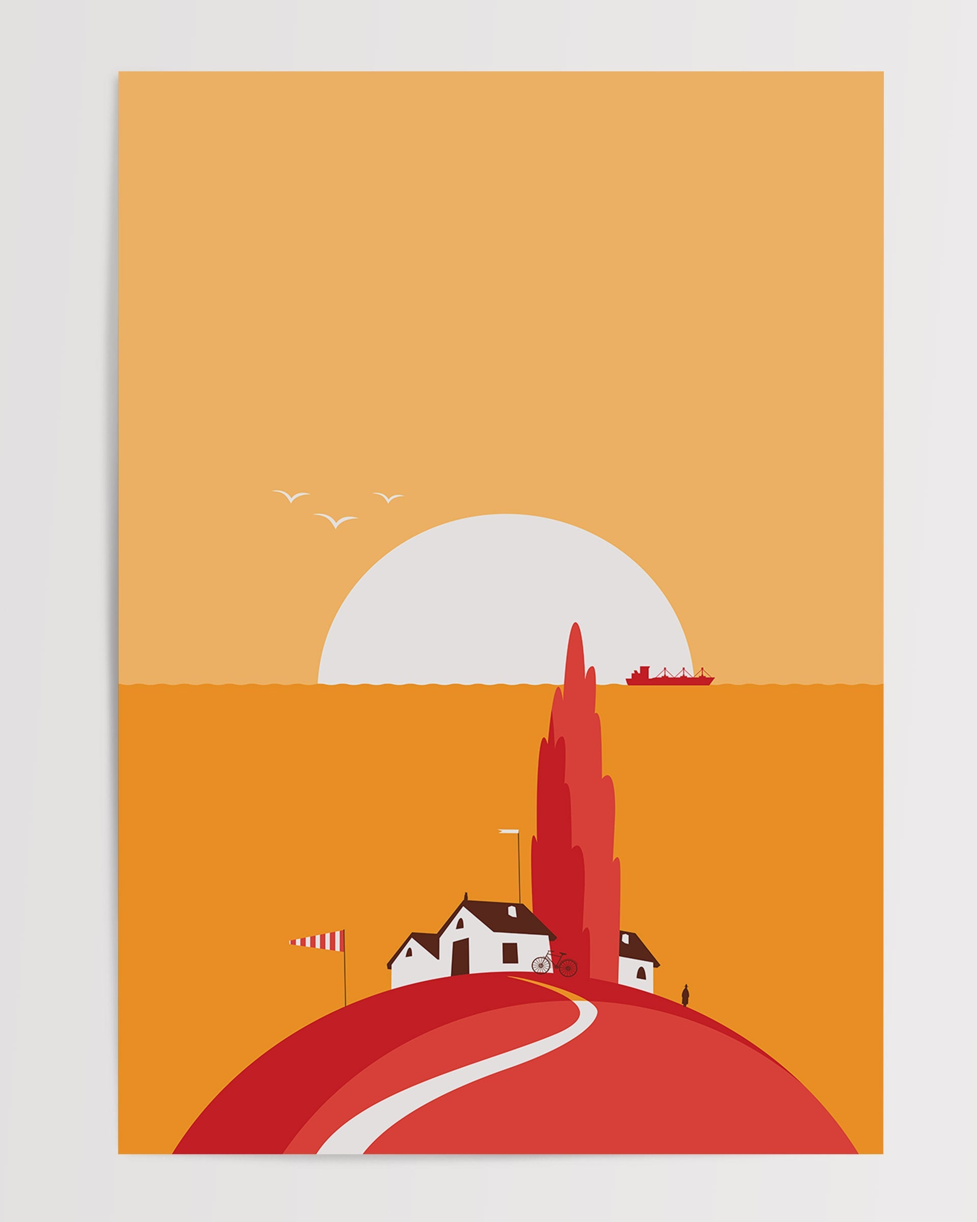 Sunset The Poster Square