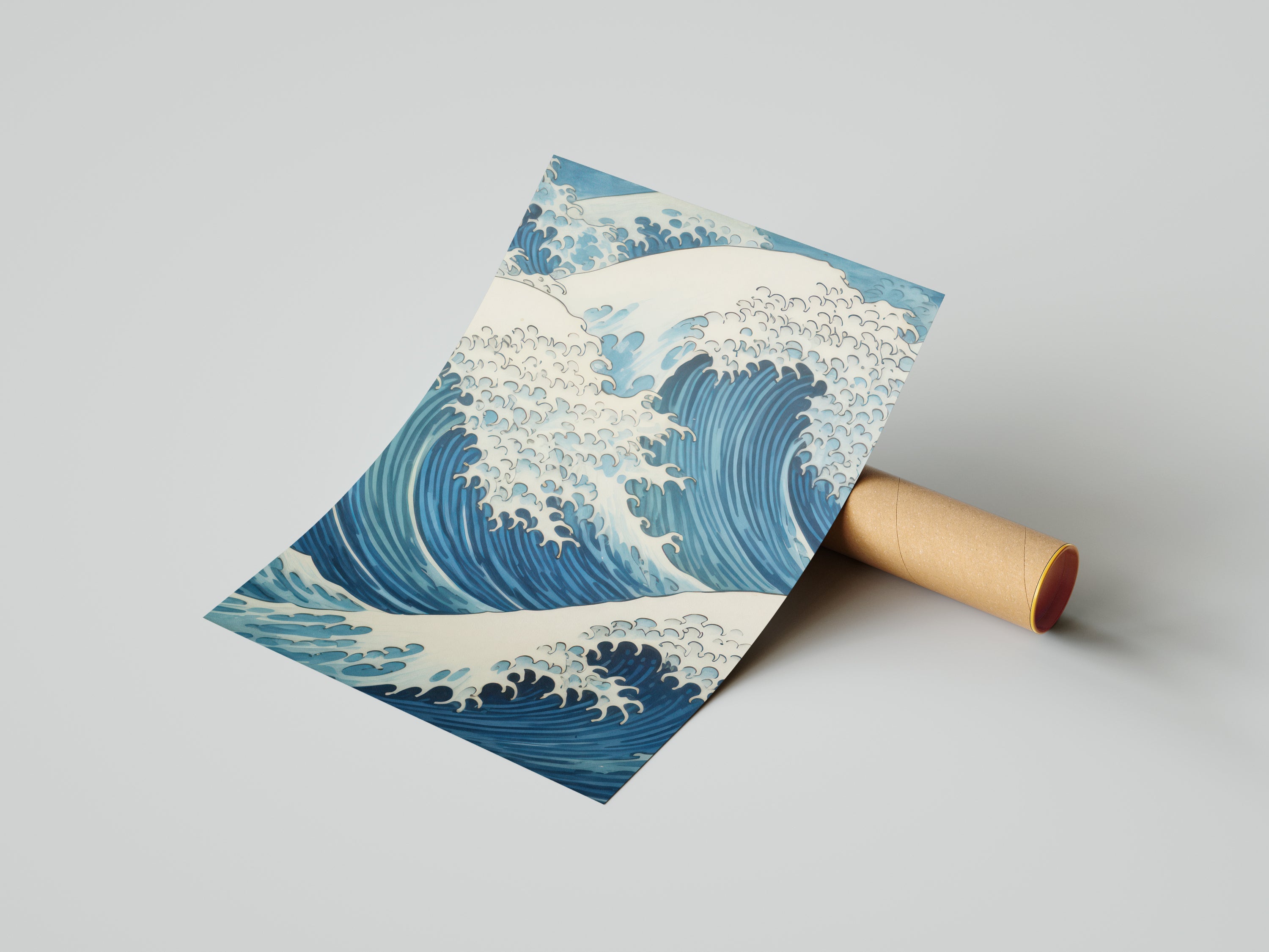 The Great Wave off Kanagawa The Poster Square
