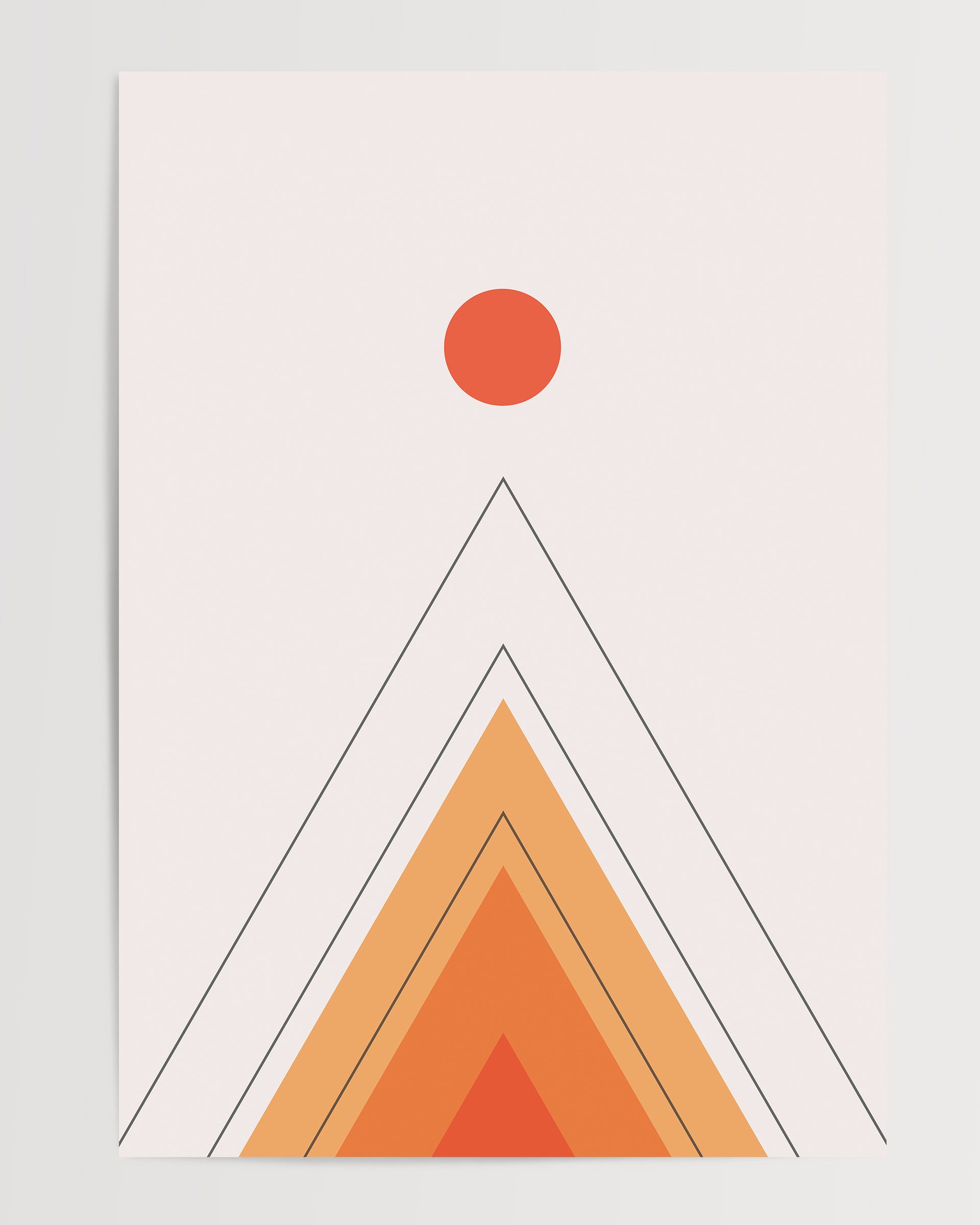 The Peak - Abstract The Poster Square