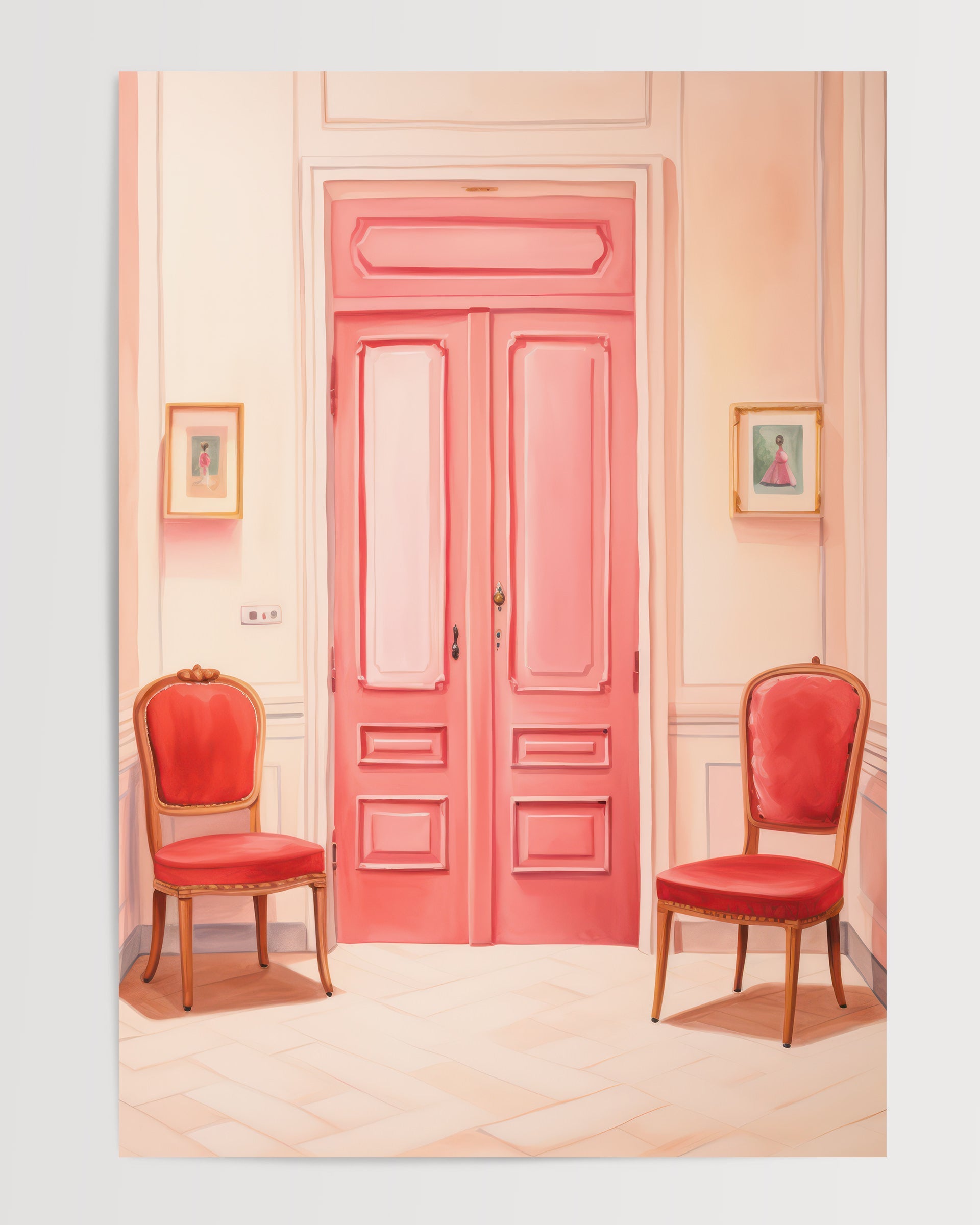 The Red Chair The Poster Square