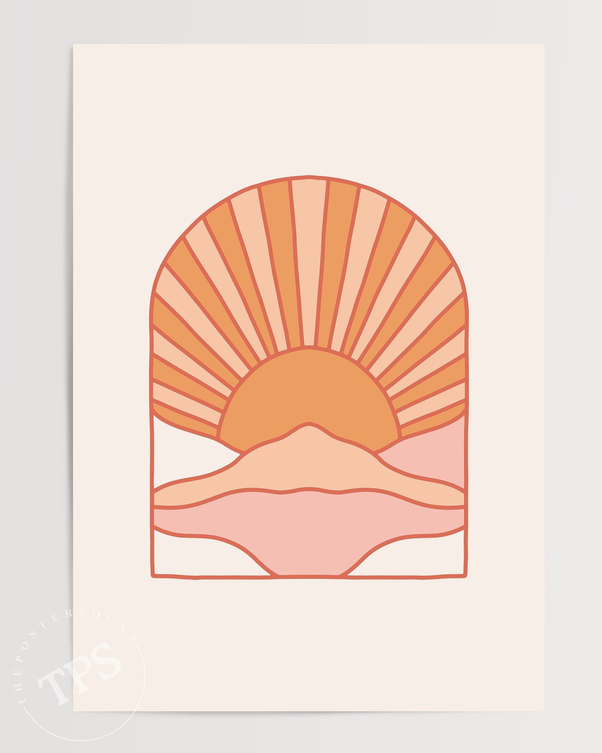 Abstract Landscape N10-psoter-wall_art-decor-The Poster Square