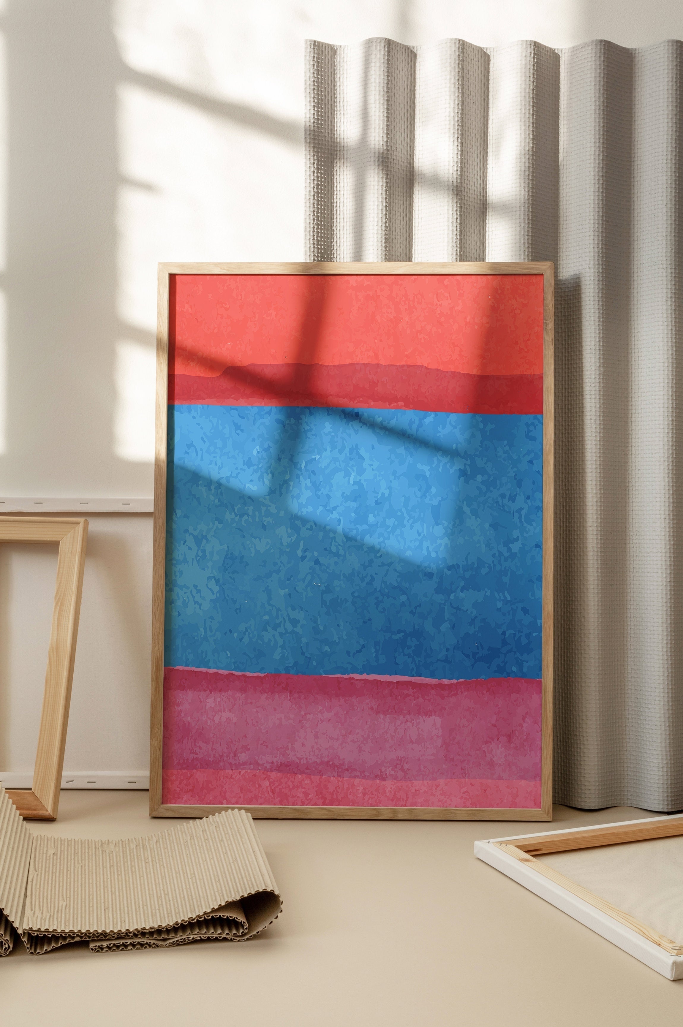 Abstract Mingle N6-psoter-wall_art-decor-The Poster Square