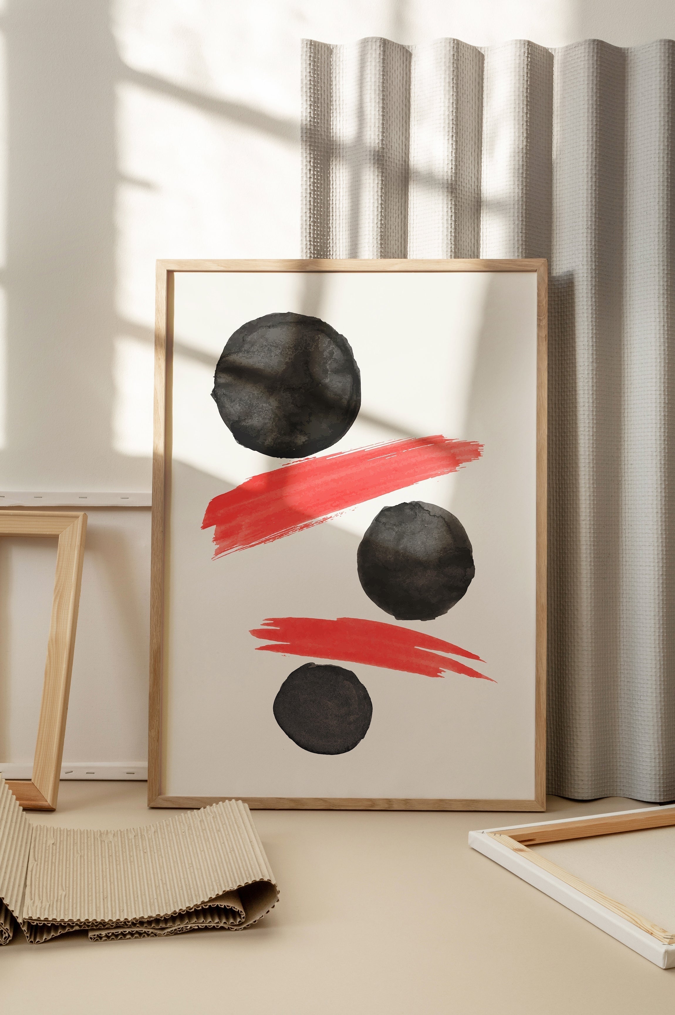 Abstract Mingle N9-psoter-wall_art-decor-The Poster Square