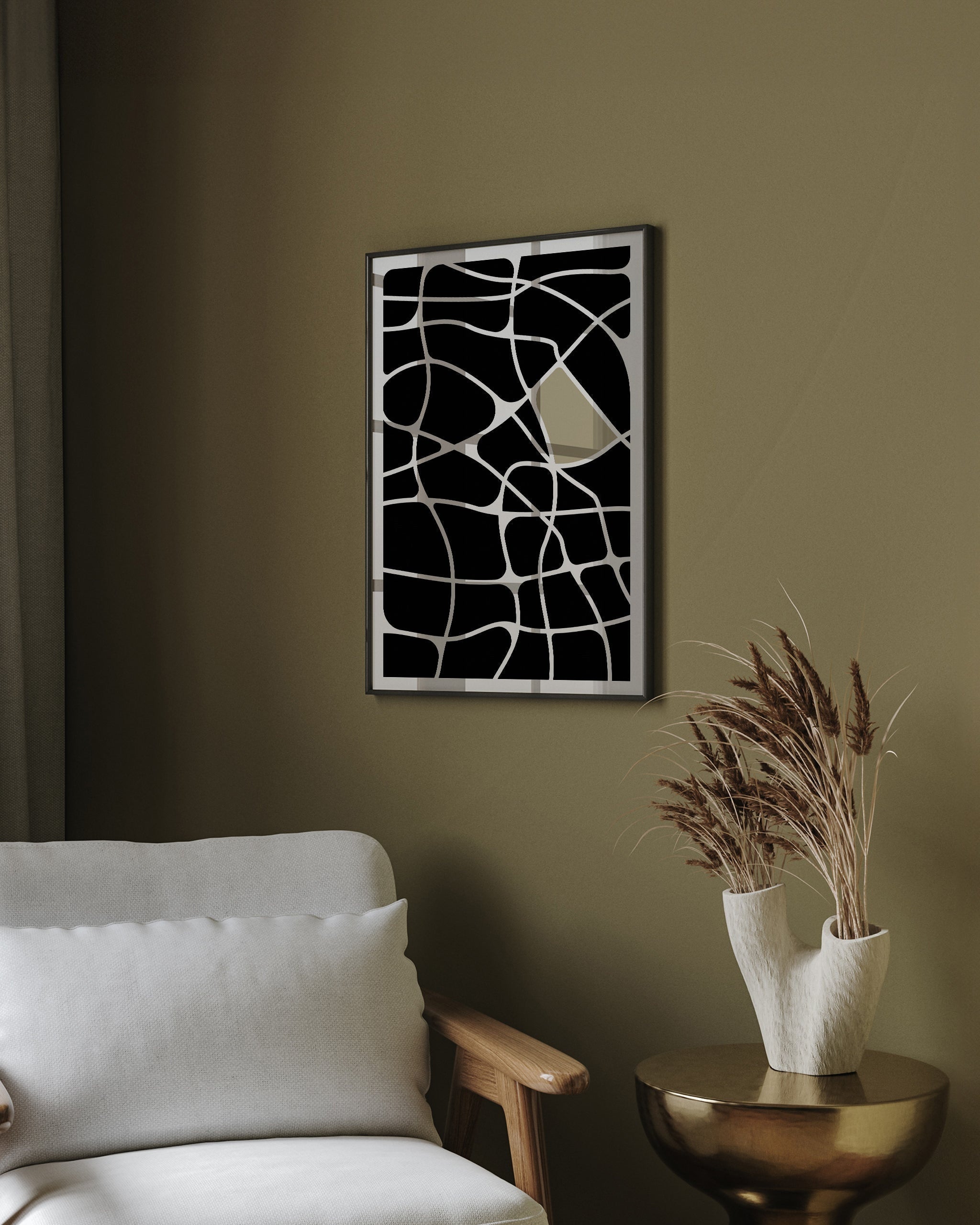 Abstract Mystery-psoter-wall_art-decor-The Poster Square