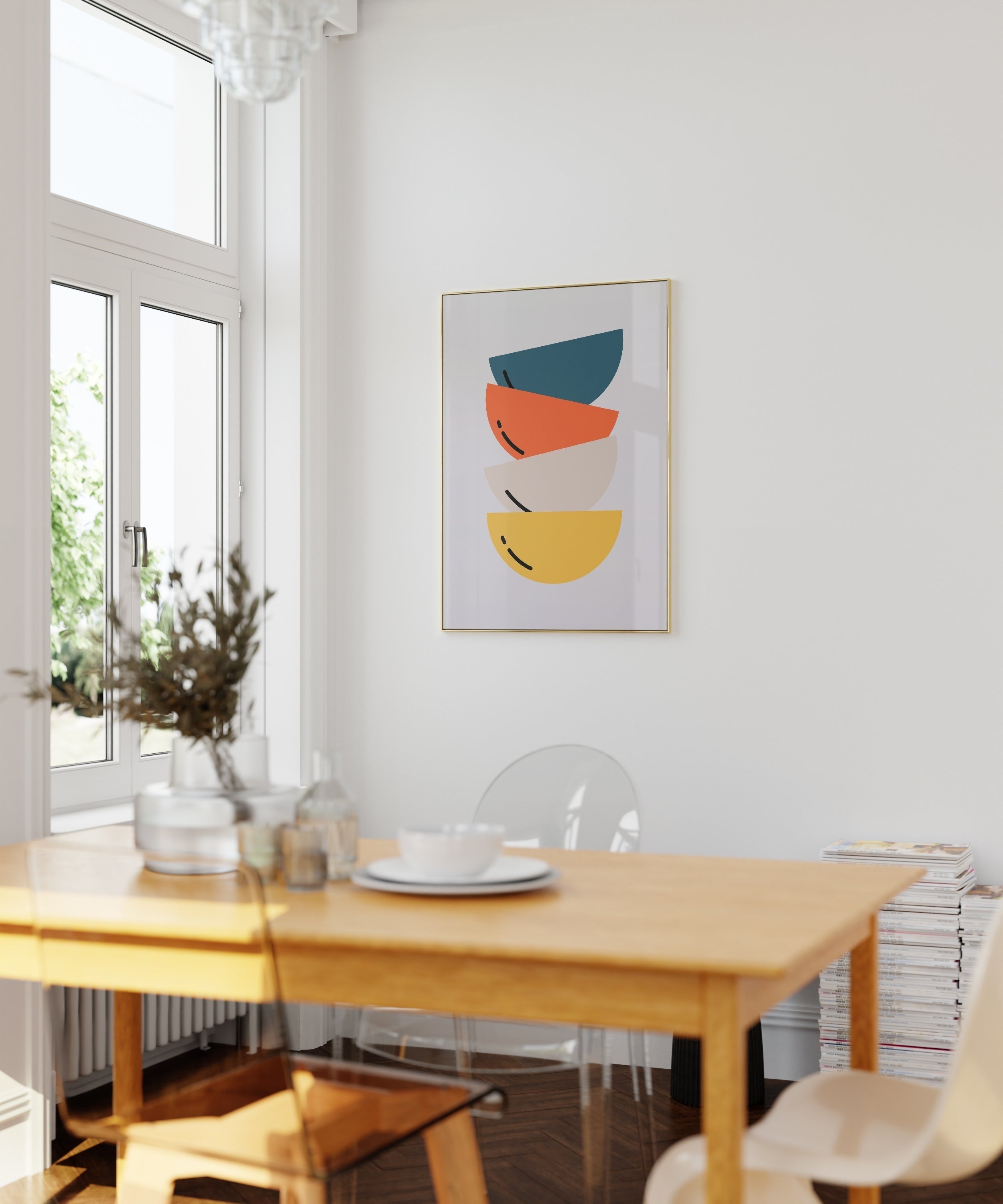 Abstract Wall Art - Boho-psoter-wall_art-decor-The Poster Square