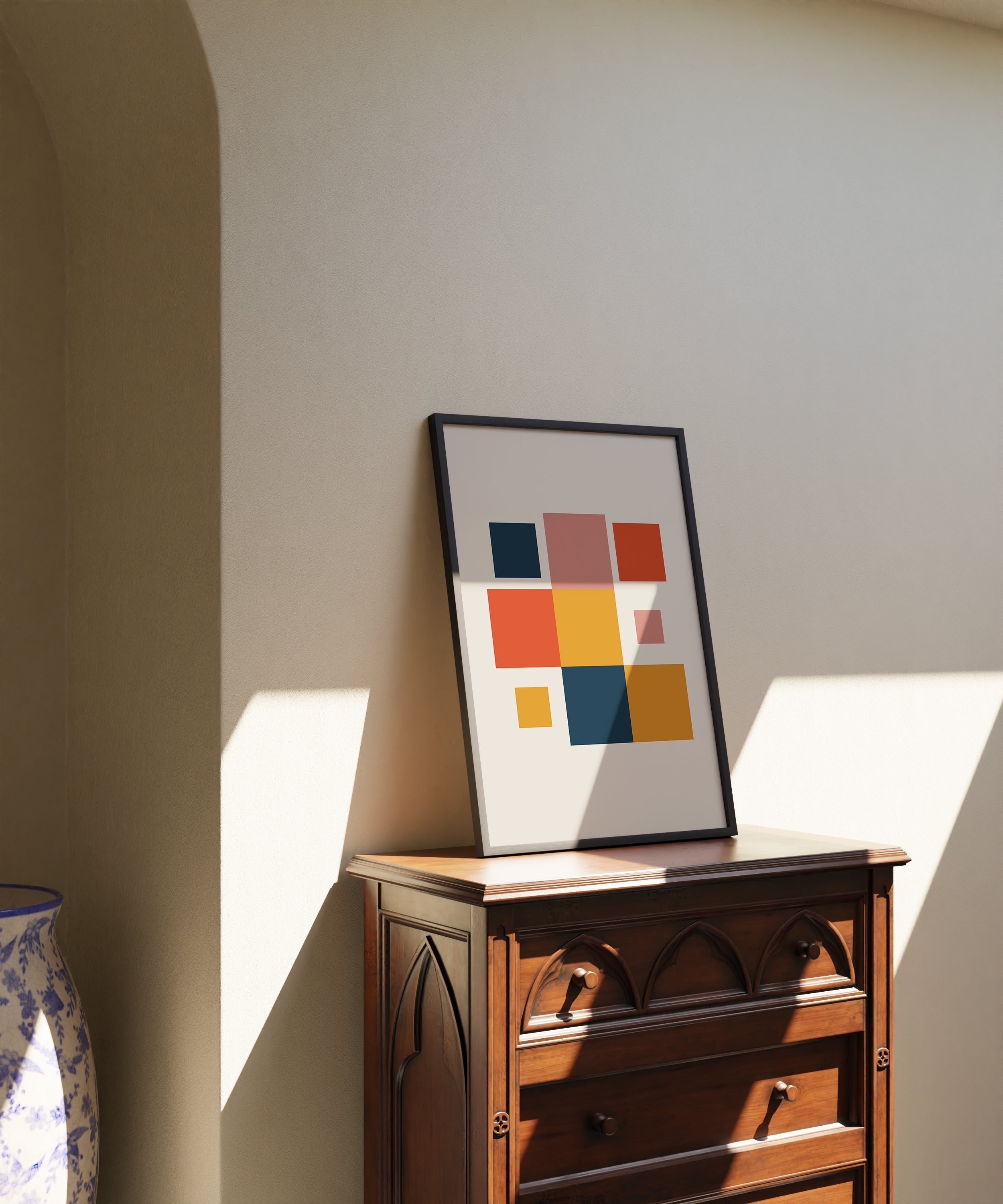 Abstract Wall Art - Minimalistic-psoter-wall_art-decor-The Poster Square