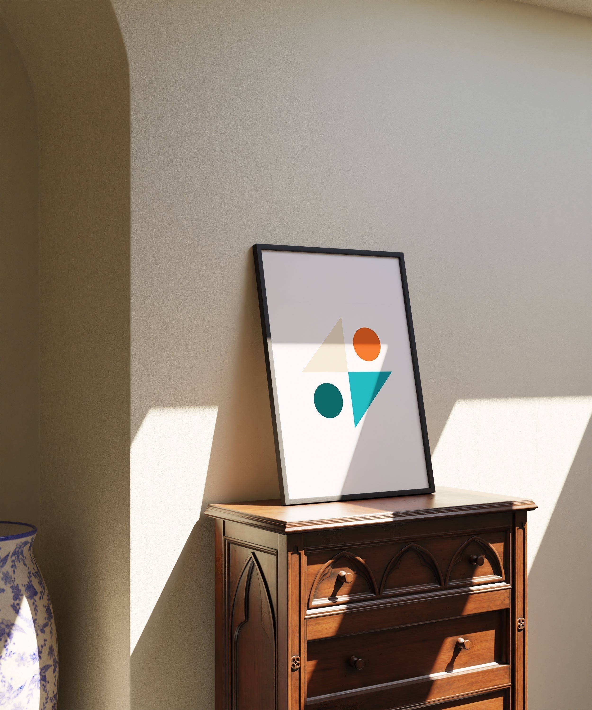 Abstract Wall Art - Minimalistic-psoter-wall_art-decor-The Poster Square