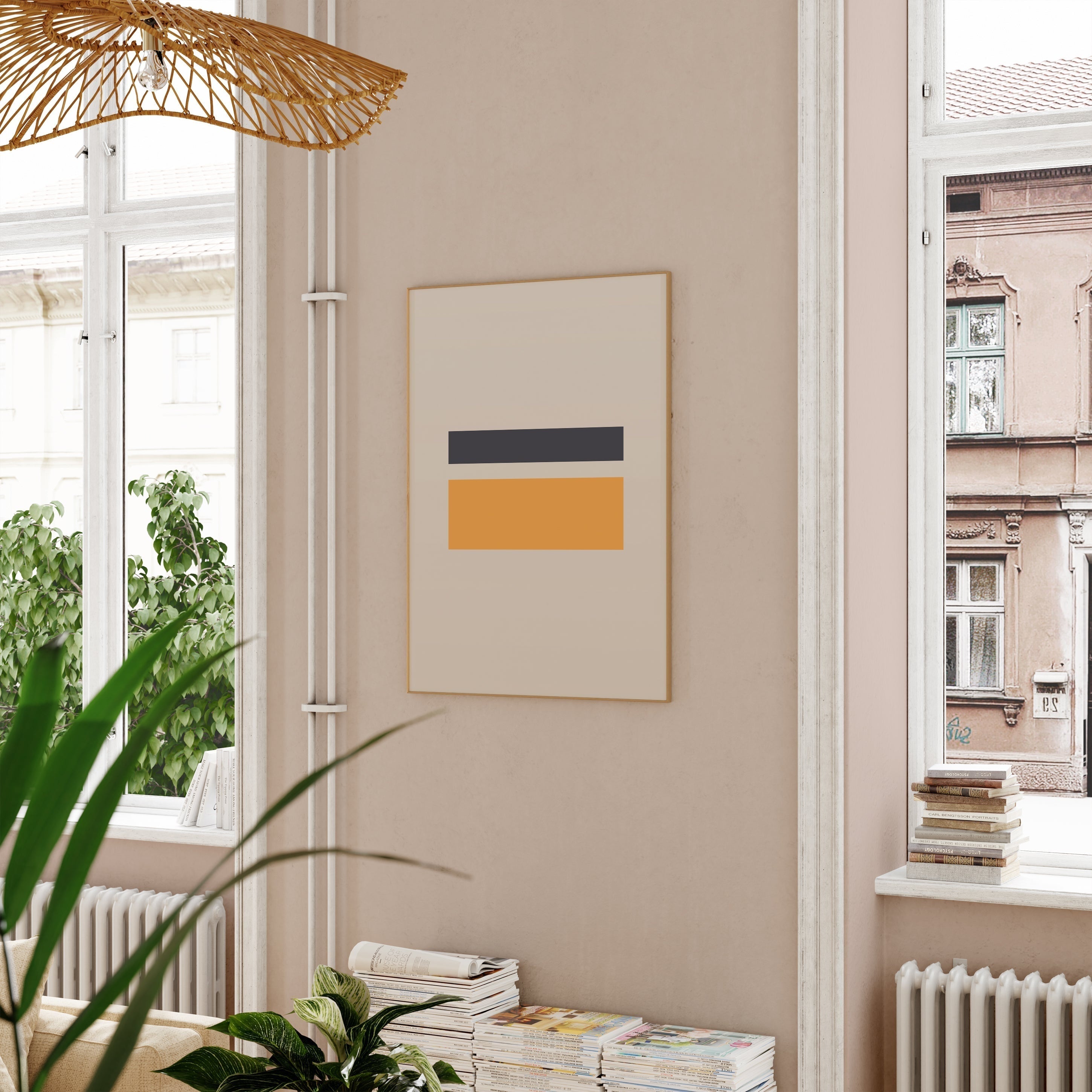 Abstract Wall Art - Minimalistic-psoter-wall_art-decor-The Poster Square