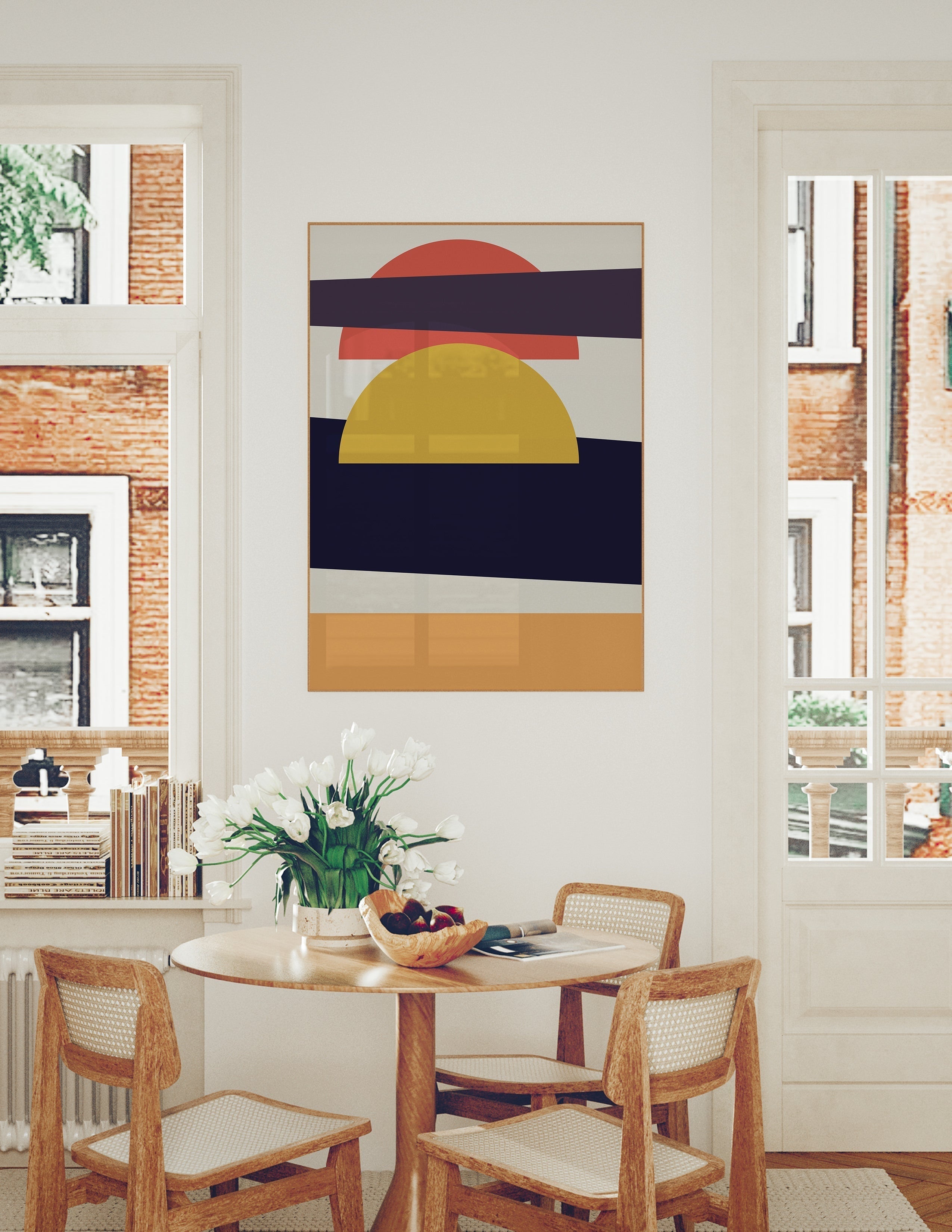 Abstract Wall Art - Minimalistic-psoter-wall_art-decor-The Poster Square