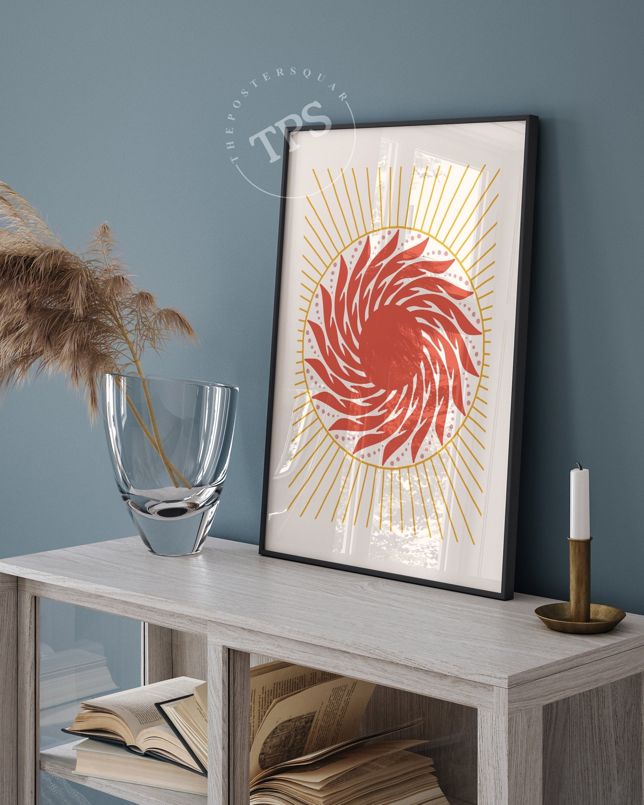 Abstract Wall Art - Minimalistic-psoter-wall_art-decor-The Poster Square