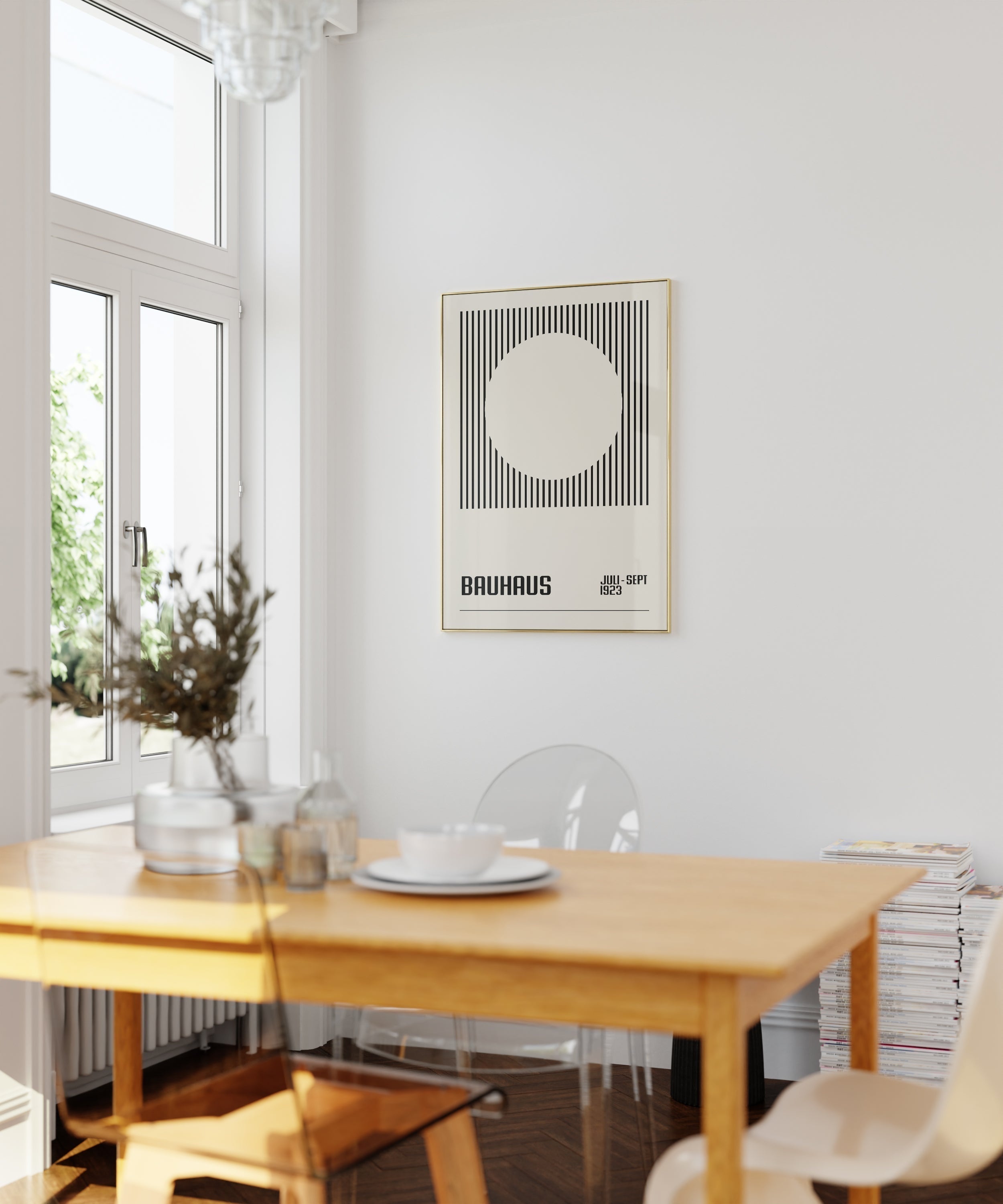 Bauhaus Inspired N17-psoter-wall_art-decor-The Poster Square