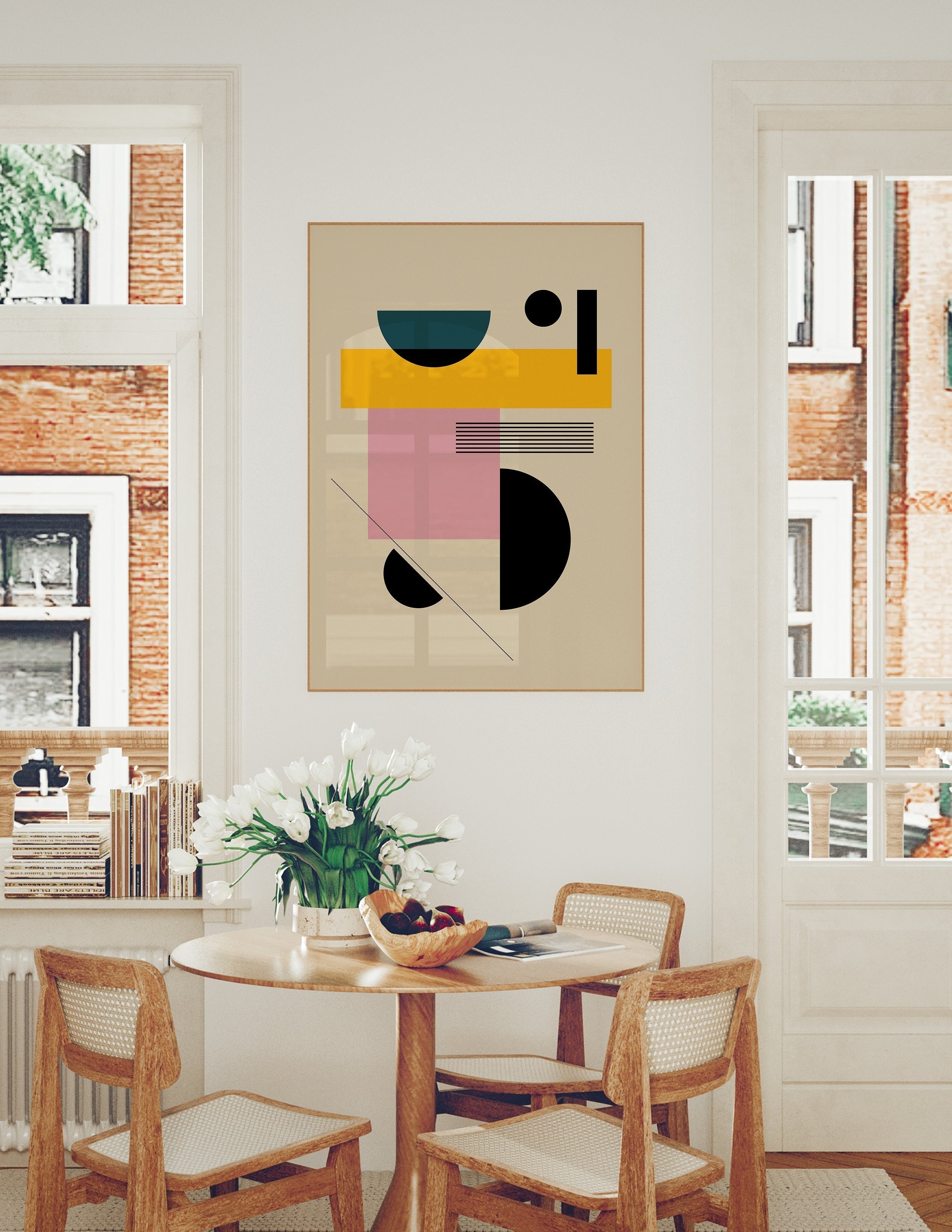 Bauhaus Inspired N29-psoter-wall_art-decor-The Poster Square